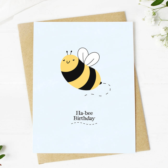 "Ha-Bee Birthday" Greeting Card