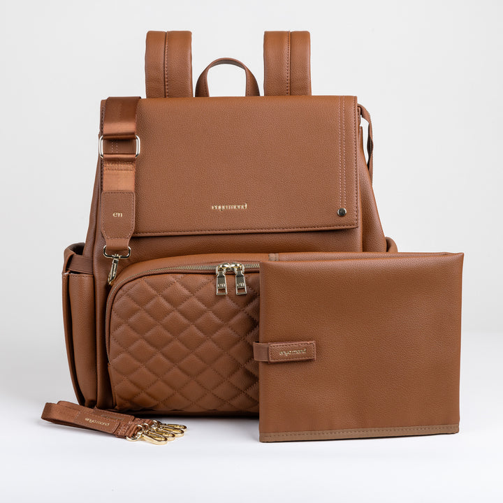Enya Mond Luna Diaper Bag Backpack- Autumn — Mother and  display picture 1