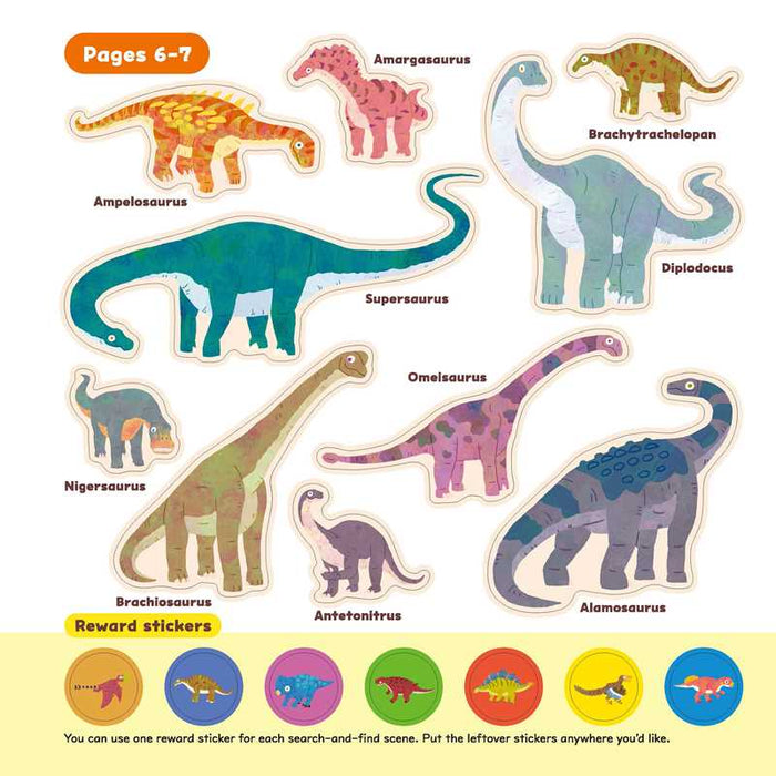 SEEK, FIND, FUN! Dinosaurs by Gakken early childhood experts