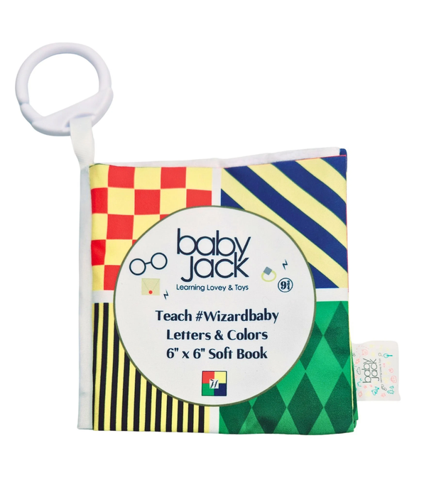 Wizard Soft Book to teach colors, animals, & shapes