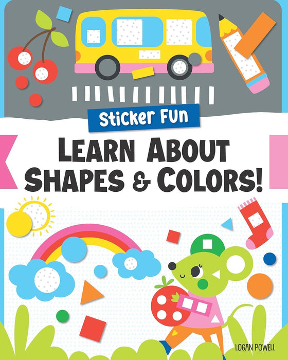 Sticker Fun: Learn About Shapes & Colors!