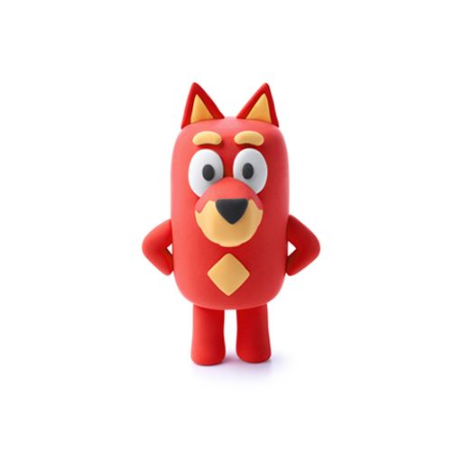 Hey Clay Bluey Single Character