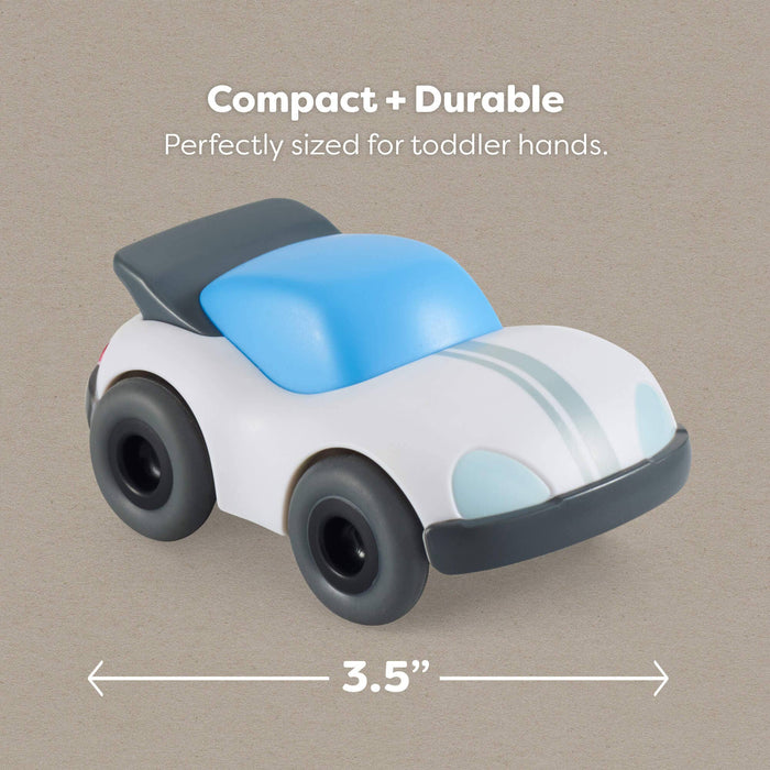 HABA Cars White Speedster with Momentum Motor