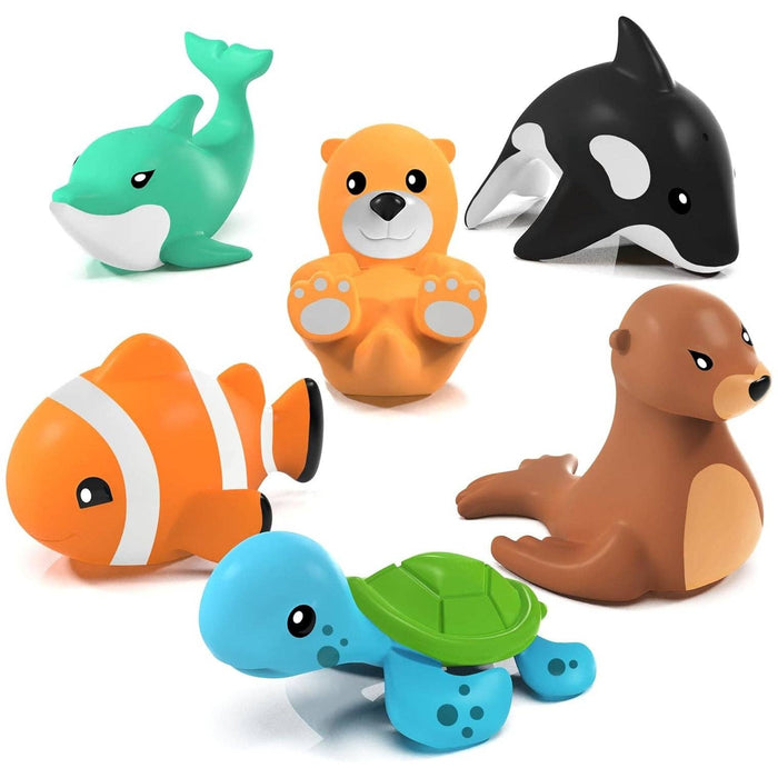 Tub Works® Marine™ Bath Toys 6pk