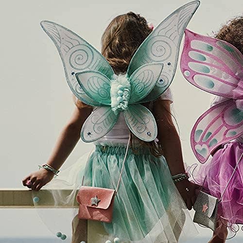 Angelina Fairy Costume Skirt and Wings Set (mint green)3-5ys