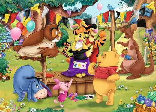 Winnie The Pooh Magic Show 60pc Puzzle