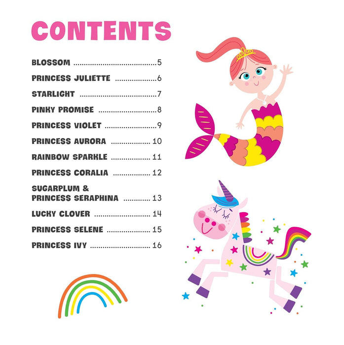 First Fun Sticker Painting: Princesses & Unicorns