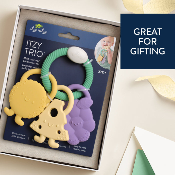 Itzy Trio™ Teether - Charcuterie