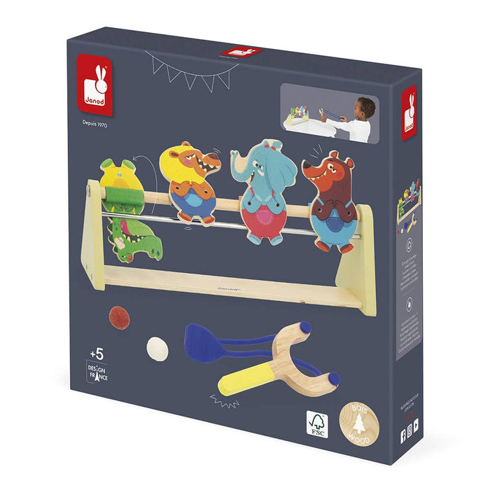 Applepop Slingshot Shooting Gallery
