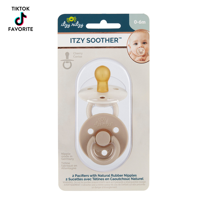 Itzy Soother™ Natural Rubber Paci Sets 6-18 Months