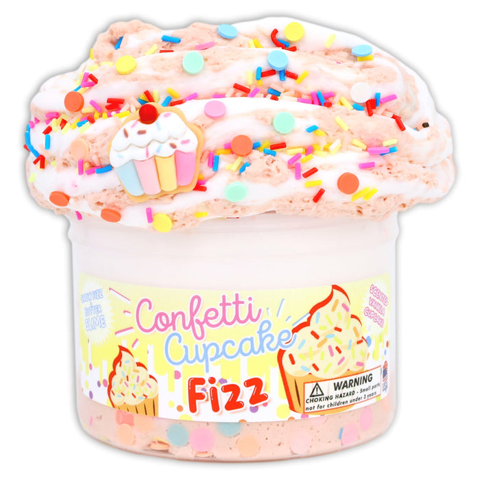 Confetti Cupcake Fizz Dope Slime