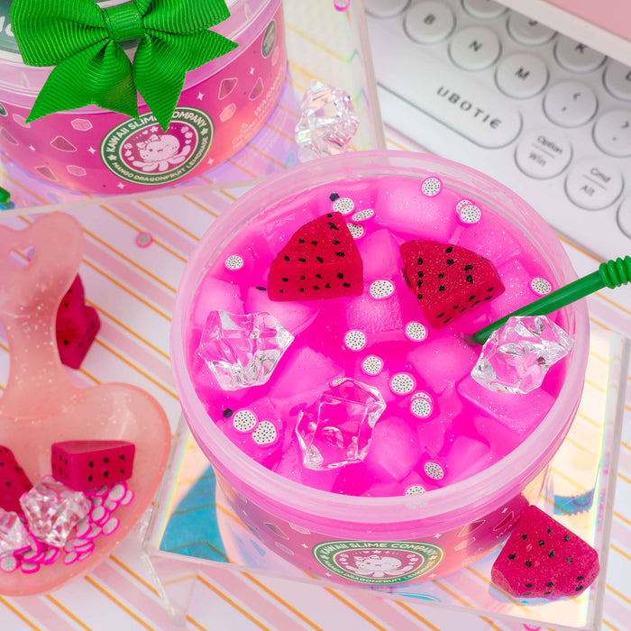 Mango Dragonfruit Lemonade Refresher Jelly Cube Signature Dome™ Slime