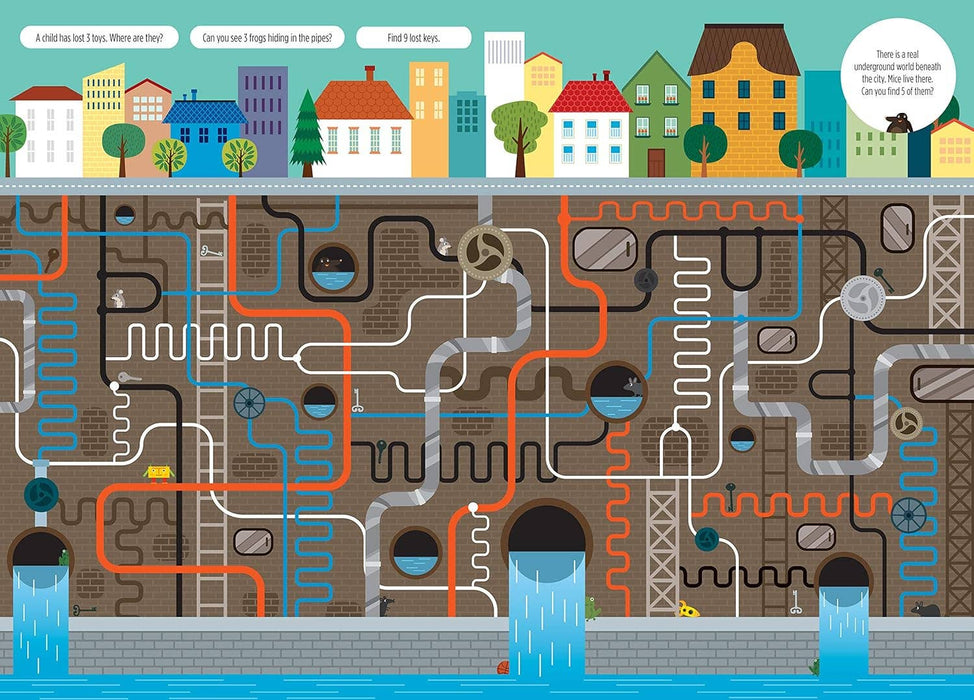 Find Me! Adventures Underground - Hidden Picture Activity Book