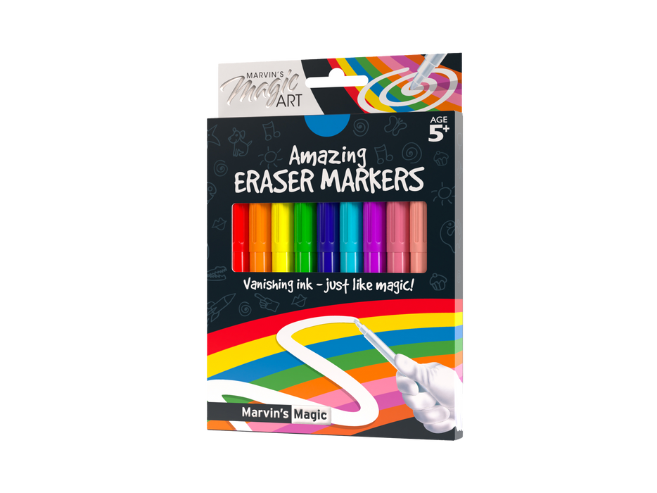 Magic Eraser Markers – Draw, Write & Vanish