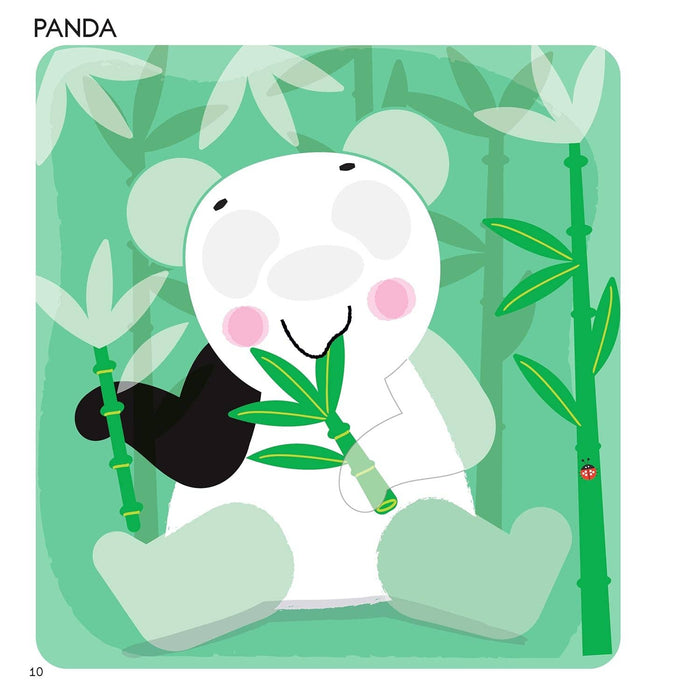 First Fun Sticker Painting:  WILD ANIMALS