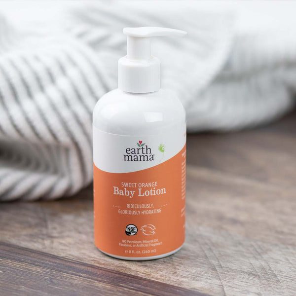 Earth Mama Organics Sweet Orange Baby Lotion