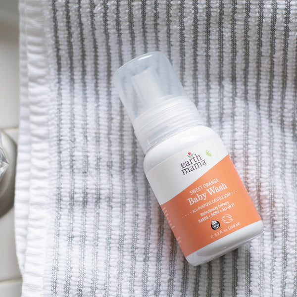 Earth Mama Organics Sweet Orange Baby Wash