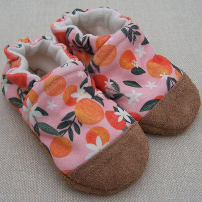 Sweet Peach Organic Cotton Slippers
