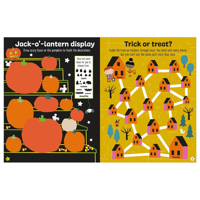 Glow in the Dark Puffy Stickers- Happy Halloween!