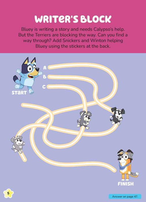 Bluey Stickertivity: Best Friends by Dienesa Le