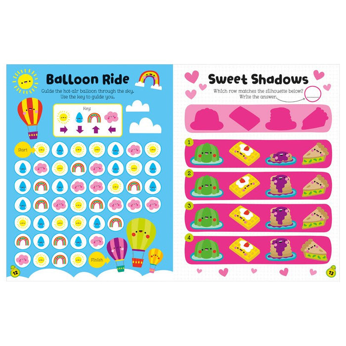 Shiny Stickers Super-Cute Activity Book
