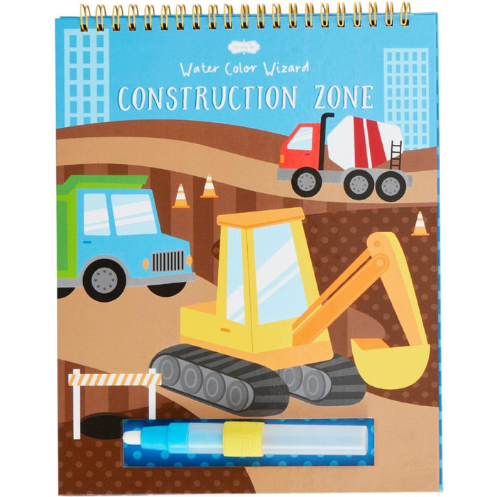 Construction Water Wizard Color Changing Book
