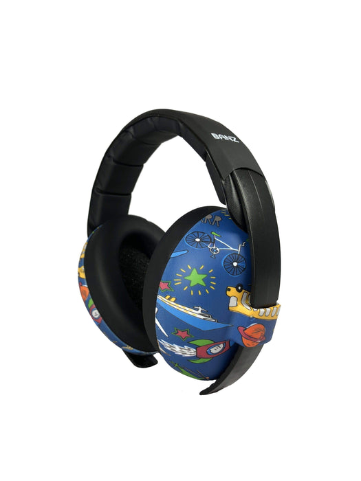 Baby Earmuffs Prints Noise Attenuation Wide Headphones