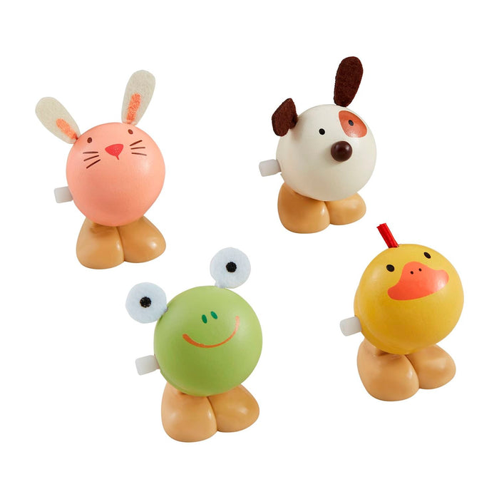 Wooden Wind-Up Animals