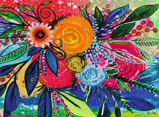 Color Burst 500pc Puzzle