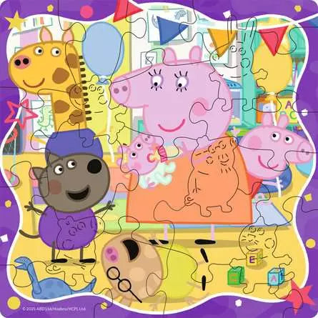 Wooden Peppa Pig 22pc Puzzle