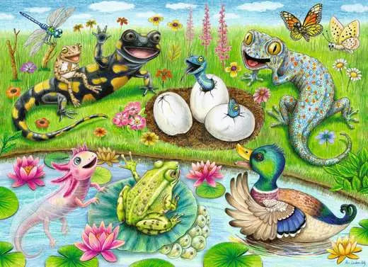 Hello Hatchlings 60pc Puzzle