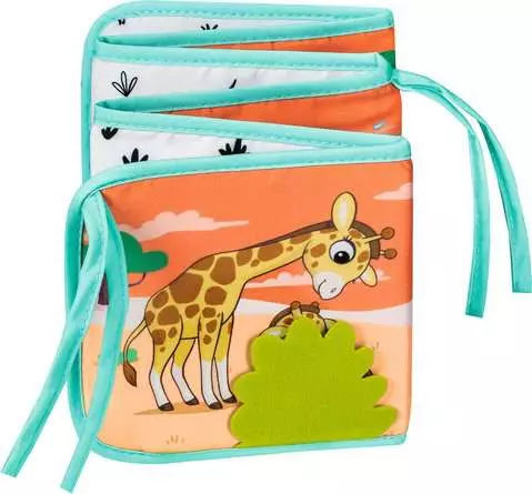 Tummy Time Book- Wild Animals