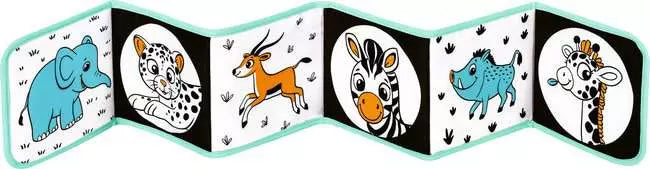 Tummy Time Book- Wild Animals