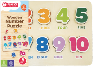Wooden Number Puzzle