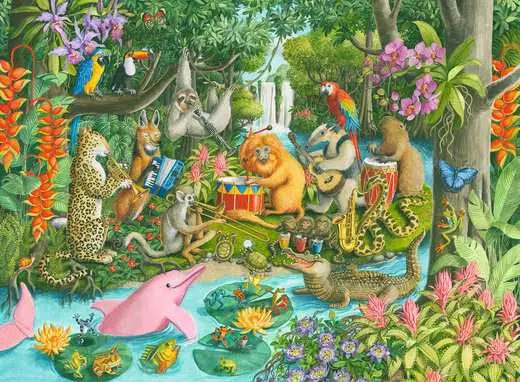 Rainforest River Band 100pc Puzzle
