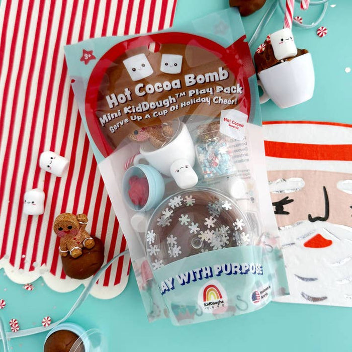 Hot Cocoa Bomb Mini KidDough Play Pack