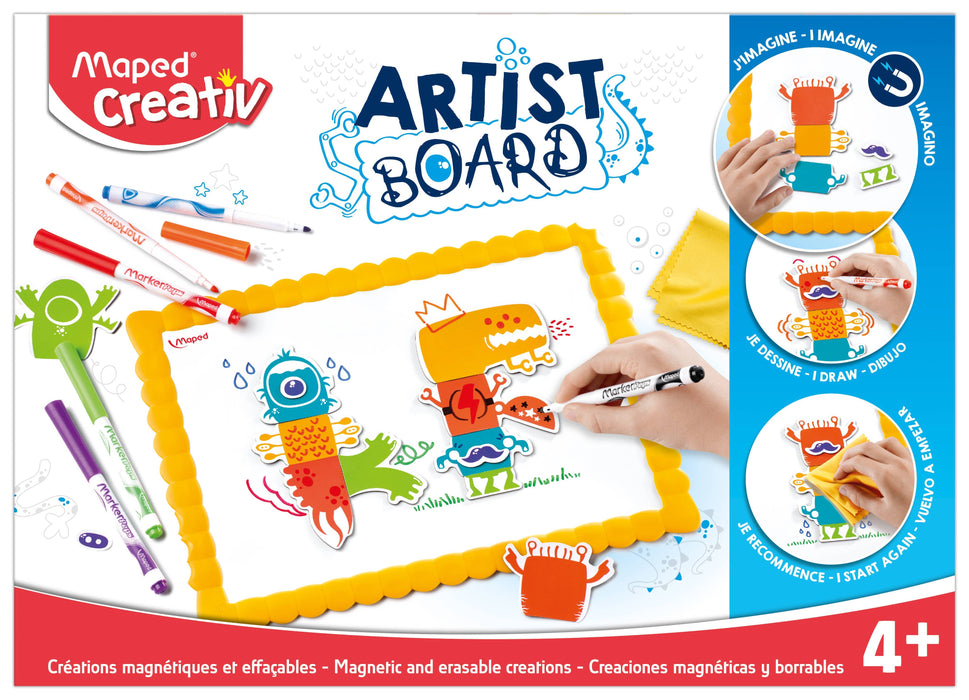 Creativ Magnetic Mix & Match Artist Board 21 Piece Kit