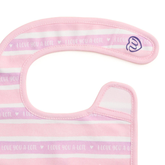 Pink Axolotl Bibs Set