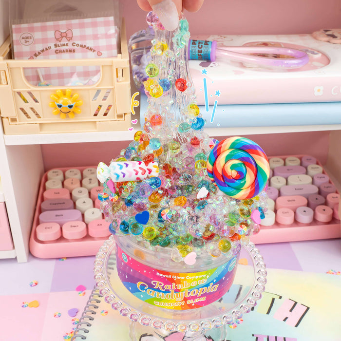 Rainbow Candytopia Crunchy Signature Dome™ Slime
