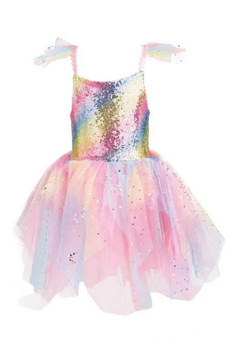 Rainbow Fairy Dress and Wings Set