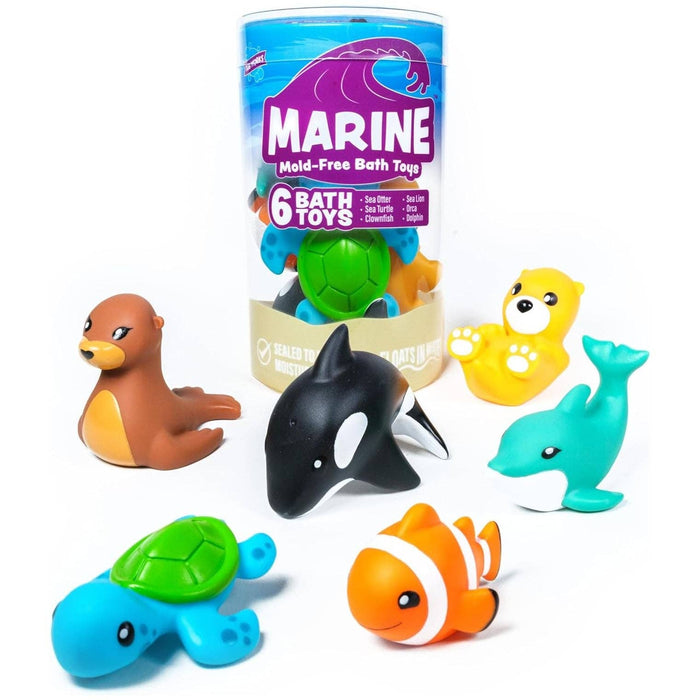 Tub Works® Marine™ Bath Toys 6pk