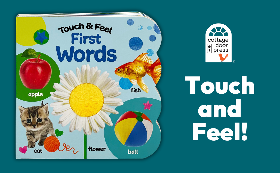 Touch & Feel First Words Interactive Board Book