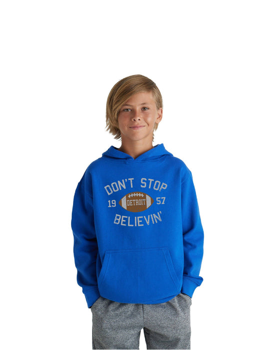 Ink Detroit - Don't Stop Believin' 1957 Youth Hoodie