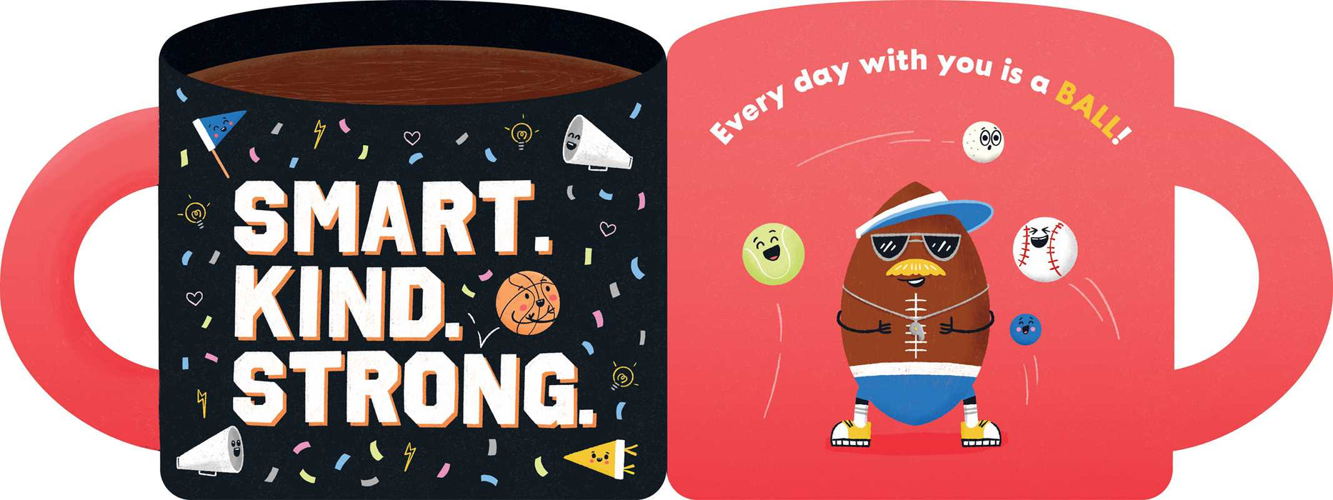 A+ Teacher (A Mugs & Kisses Shaped Board Book for Toddlers) by Teresa Bonaddio