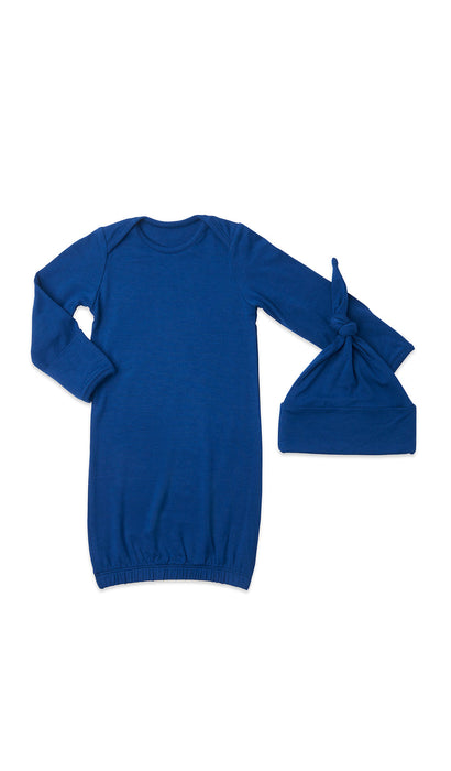 Denim Blue 5 Piece Pajama Set