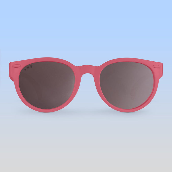 Round Sunglasses-Polarized Lens, Dusty Rose