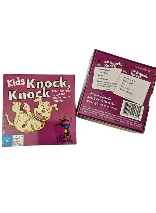 Kids Knock Knock Jokes Card Set