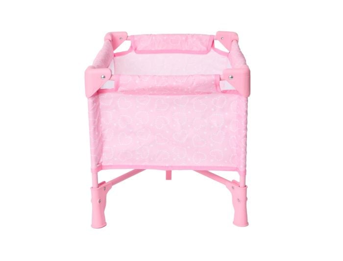 Pink Hearts Pack and Play