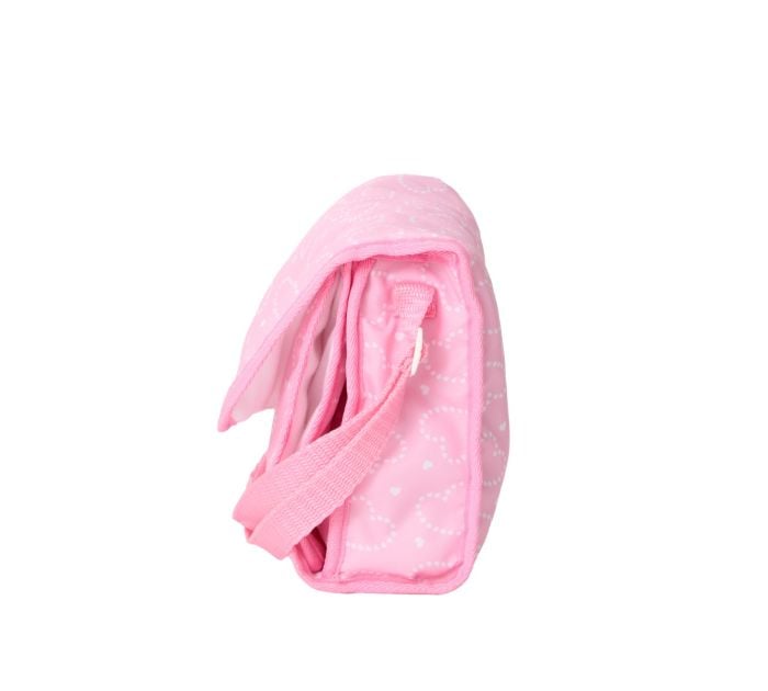 Pink Hearts On The Go Essentials Diaper Bag
