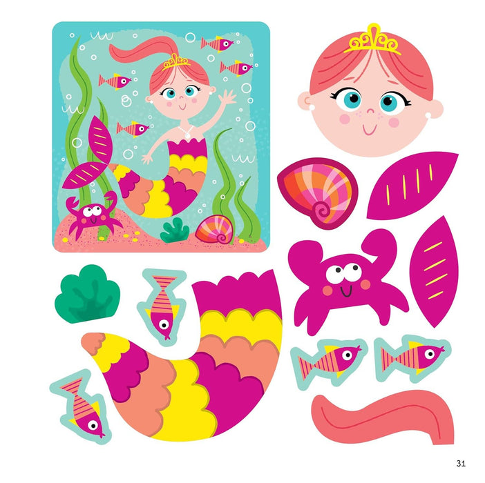 First Fun Sticker Painting: Princesses & Unicorns